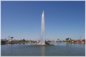 Paradise Lake Fountain