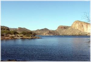 Canyon Lake in Tonto National Forest