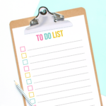 To do list after moving in